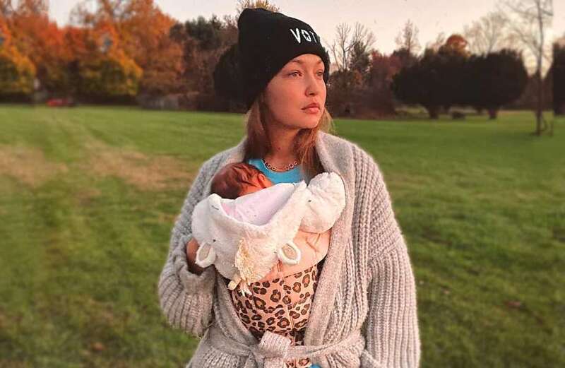 The model and musician share joint custody of their toddler