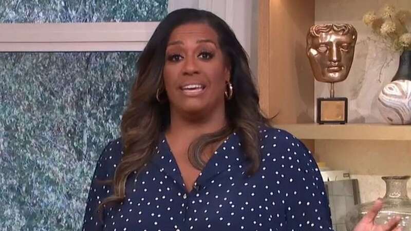 Alison Hammond’snavy polka dot blouse is perfect for unpredictable weather