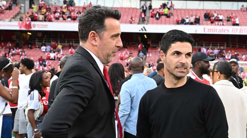 Arsenal sporting director Edu and manager Mikel Arteta (Image: Getty Images)