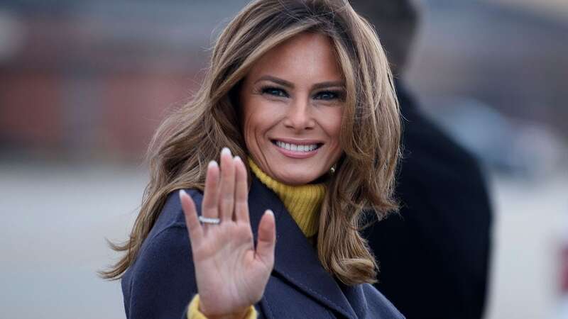 Melania Trump rarely appears in public by her husband