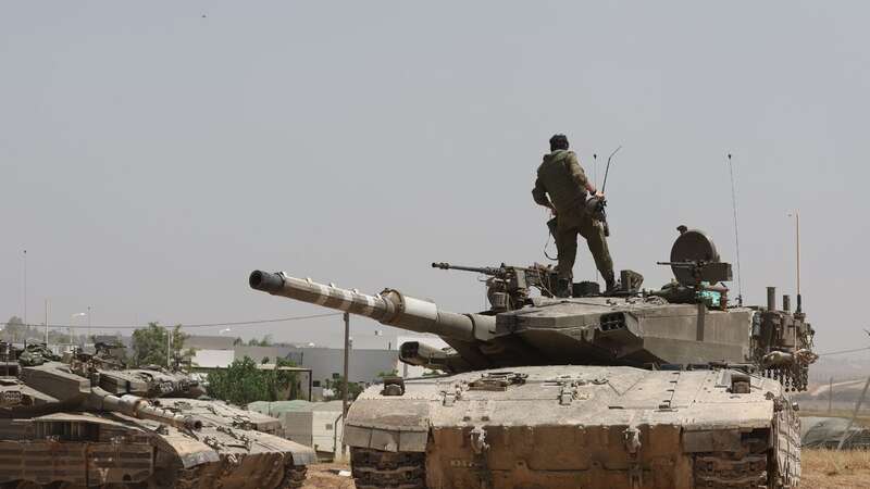 Israeli tanks have been seen in Rafah city centre (Stock photo) (Image: ABIR SULTAN/EPA-EFE/REX/Shutterstock)