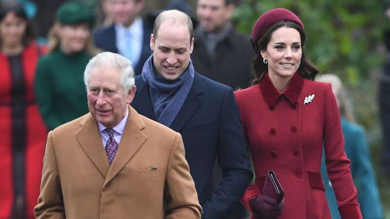 Charles made a cheeky comment at Kate and William