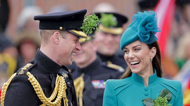 Kate had a cheeky response to beating her husband in a competition (Image: PA)