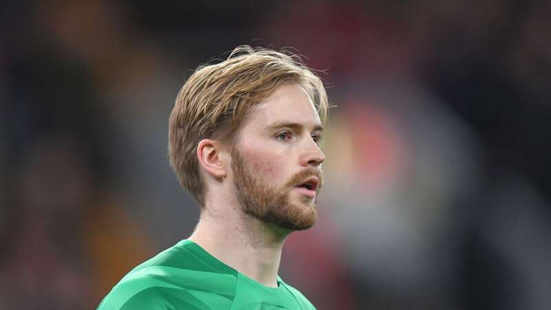 Caoimhin Keller in action for Liverpool (Image: CameraSport via Getty Images)