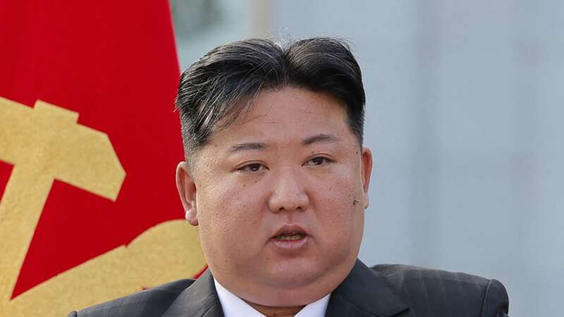 Korean leader Kim Jon-un delivering a speechon May 21, 2024 (Image: KCNA VIA KNS/AFP via Getty Image)