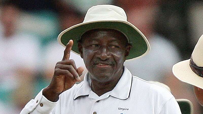 Legendary cricket umpire Steve Bucknor now officiates club games in the Bronx