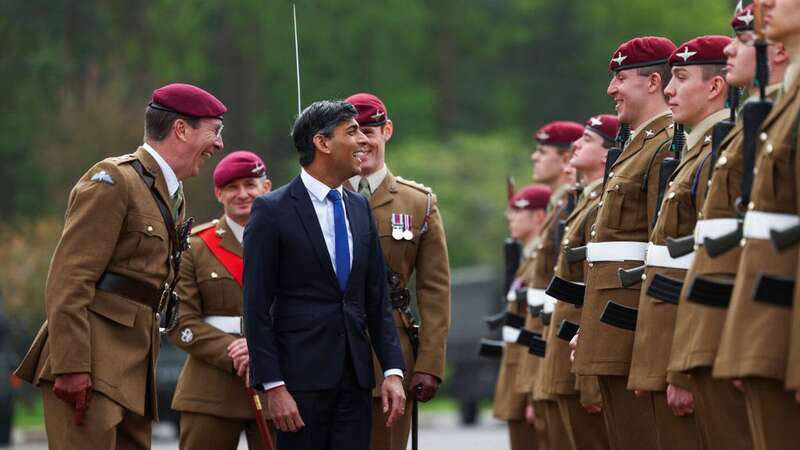 Rishi Sunak sparked major controversy with plans for National Service for 18-year-olds (Image: Getty Images)