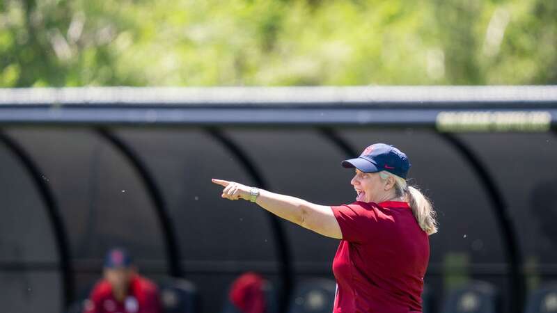 Emma Hayes during a USWNT training session (Image: Photo by Brad Smith/ISI Photos/USSF/Getty Images for USSF)