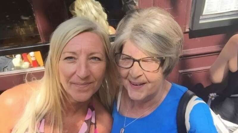 Fiona McCusker-Rae, right, is stuck in a hospital in Turkey (Image: Supplied)