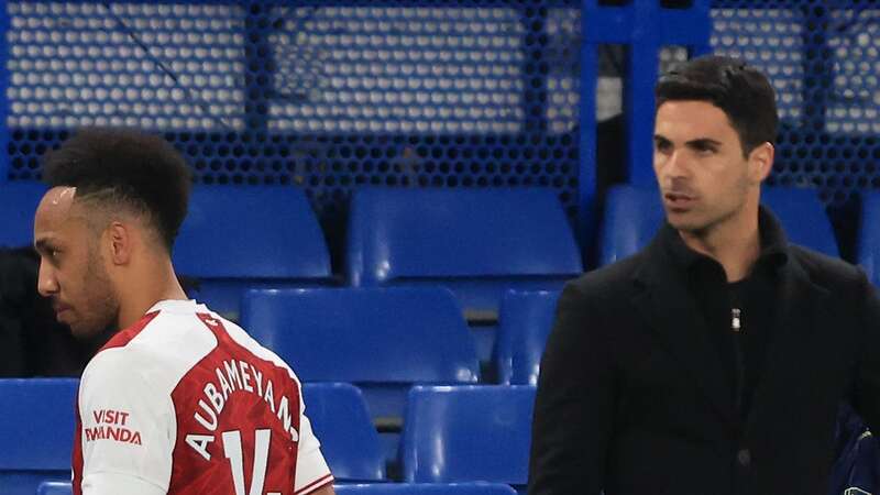 Pierre-Emerick Aubameyang has opened up about the breakdown of his relationship with Mikel Arteta prior to one final insult to Arsenal (Image: Marc Atkins/Getty Images)