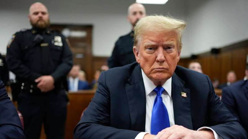 Former U.S. President Donald Trump appears for his hush money trial at Manhattan Criminal Court on May 30, 2024 (Image: Getty Images)