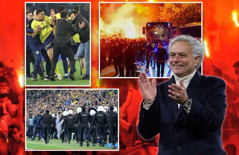 Mourinho may finally have met his fiery match in Turkey