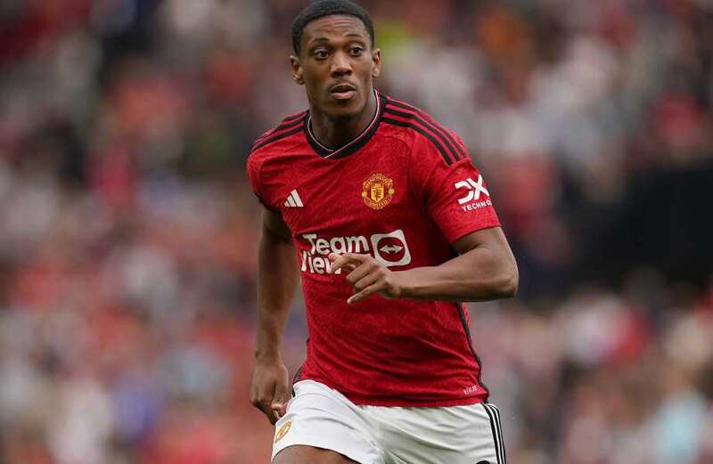 United fans sent Martial messages on social media