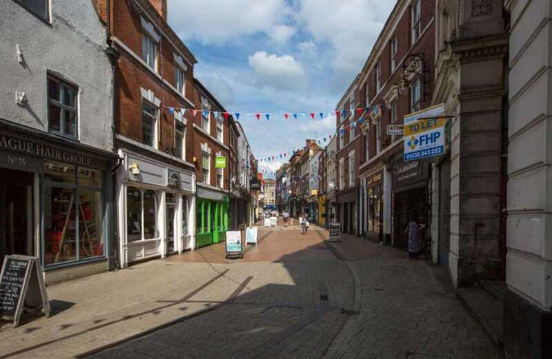 Locals said the area is full of boarded up shops and rough sleepers