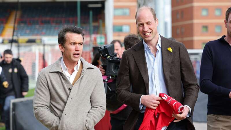 Prince William was honest with Rob McElhenney about his impact on Wrexham FC. (Image: 2024 Getty Images)