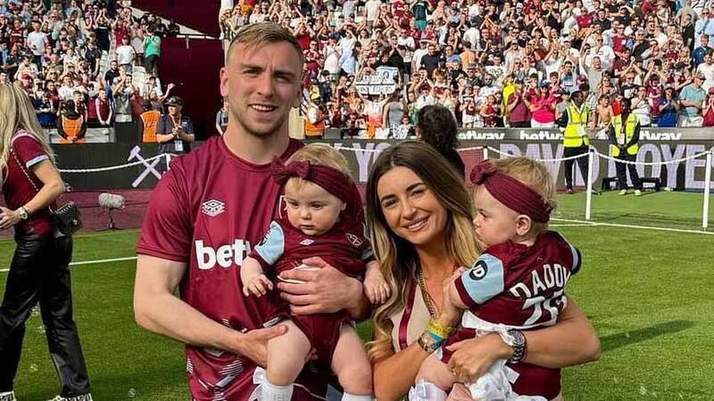 Jarrod Bowen and Dani Dyer welcomed their twins last year