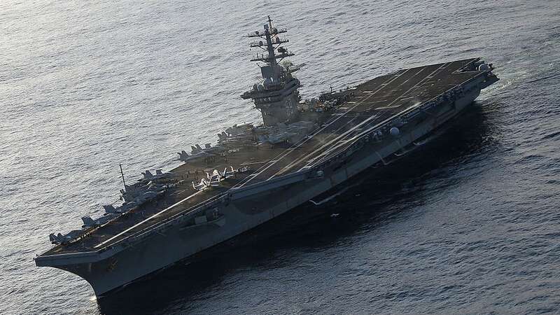 The USS Eisenhower pictured off the coast of Virginia, December 10, 2015 (Image: Getty Images)