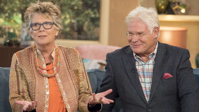 Prue Leith and John Playfair on This Morning in September 2016