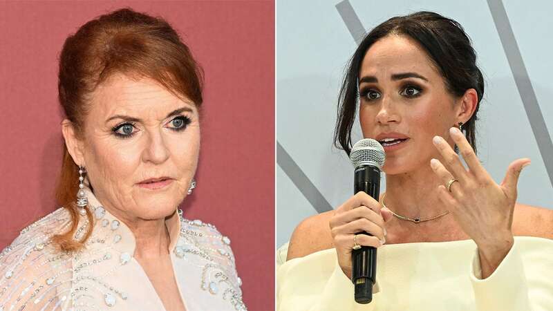 Sarah Ferguson and Meghan Markle