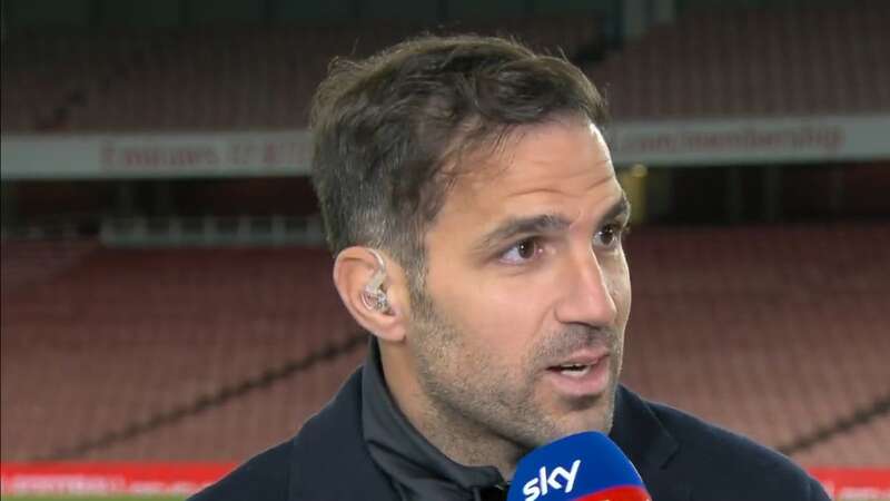 Cesc Fabregas believes something has gone wrong at Manchester United (Image: Sky Sports)