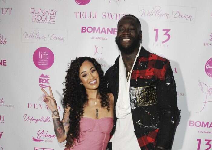 Deontay Wilder was married for eight years already