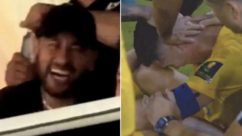 Neymar joins in as heartbroken Cristiano Ronaldo mocked by Lionel Messi chants