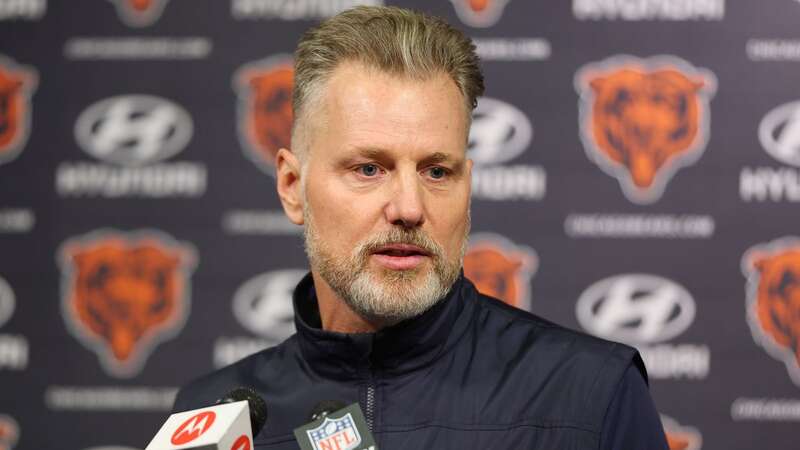 Head coach Matt Eberflus of the Chicago Bears felt positive about the prospect of documentary crews descending on Soldier Field (Image: Michael Reaves/Getty Images)