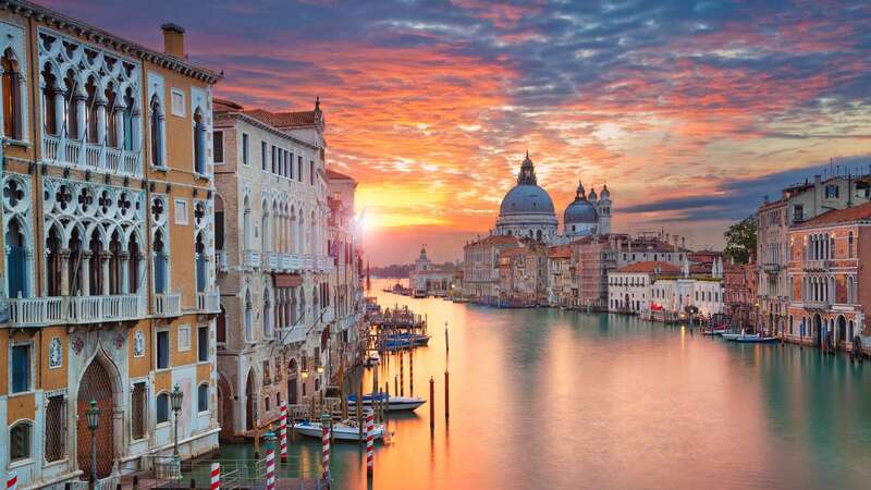 Venice reportedly saw 20 million tourists visit the two square miles of the historic quarter last year (Image: Getty Images/iStockphoto)