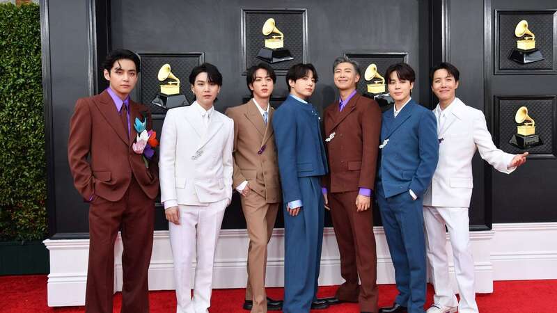 Korean boy band BTS are now one of the most famous boybands on the planet (Image: AFP via Getty Images)