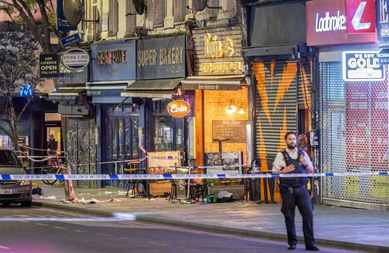 Three men linked to drugs gang Hackney Bombers were injured in the shooting in north east London