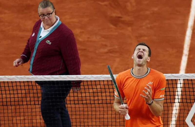 He is not the only tennis star to behave petulantly at the French Open