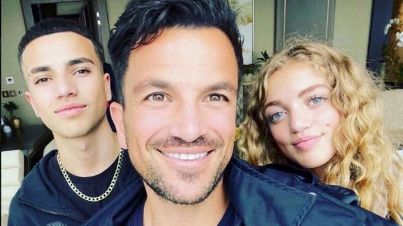 Peter Andre has opened up about his family life (Image: Instagram)