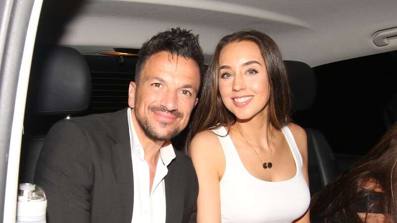 Peter Andre and his wife, Emily, were papped leaving the Britain