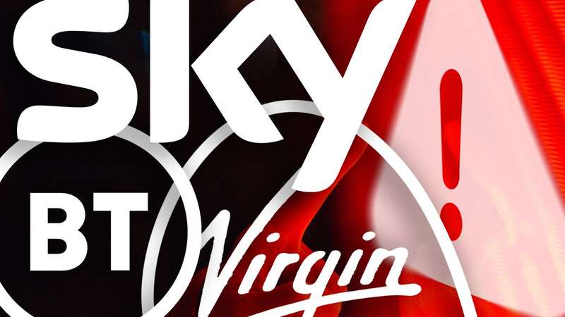 Sky, BT, Virgin Media broadband (Image: GETTY • PH)