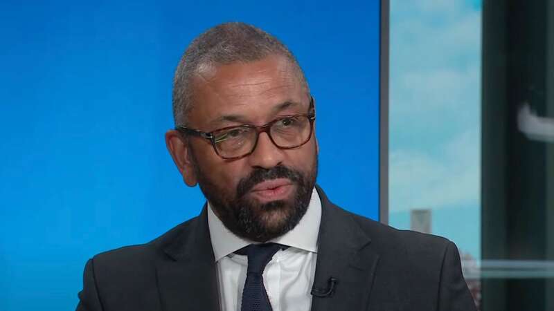 James Cleverly teased by Sky News host as he gets rattled over Tory gaffe