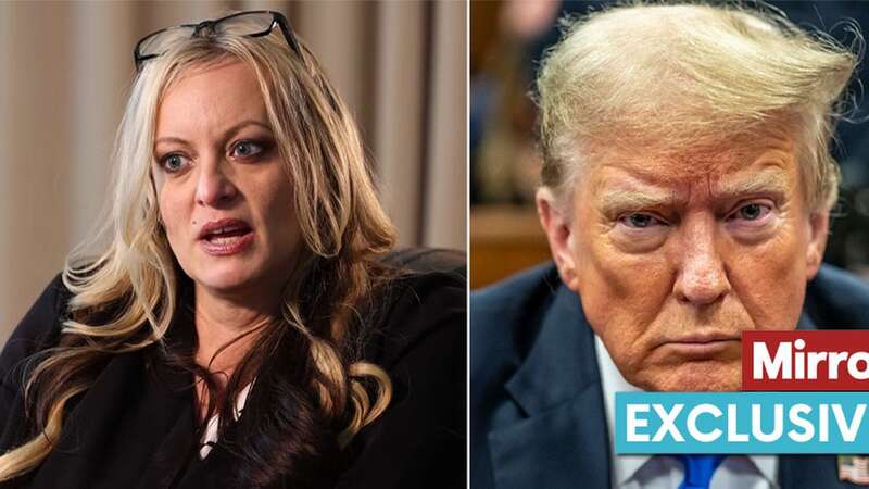 Stormy Daniels issued a defiant response to Donald Trump (Image: James Breeden for The Mirror)