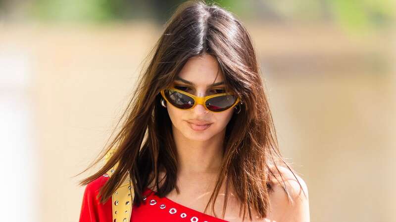 Emily Ratajkowski was snapped filming new Netflix series Too Much in New York (Image: GC Images)