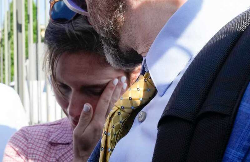 Video shows Amanda Knox looking downcast as she arrives at an Italian court on Wednesday