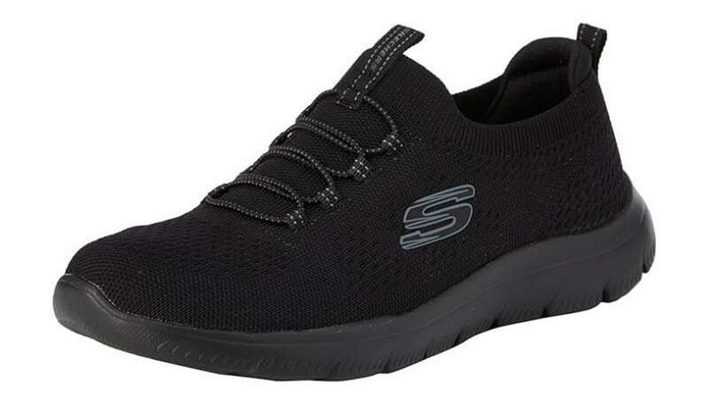 The black Skechers Women