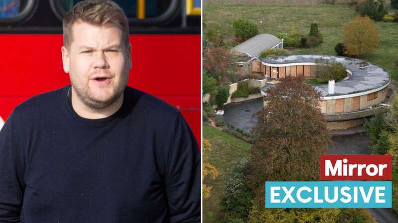 James Corden has been given the green light to demolish his abandoned house