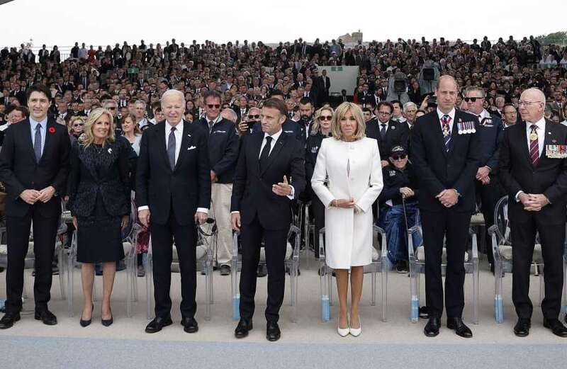 Ukrainian President Volodymyr Zelensky was among those watching the speech