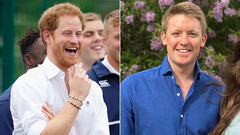 Prince Harry was among the famous guests at the party