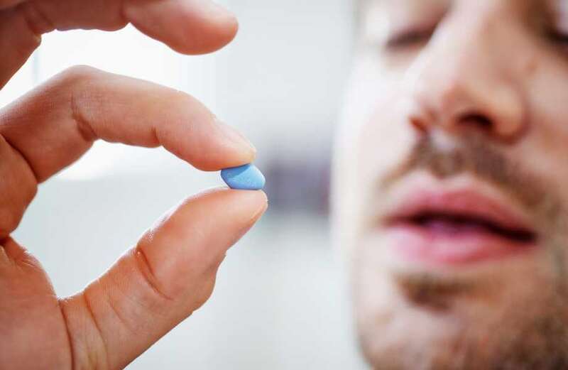 Find out who can safely take the little blue pills below