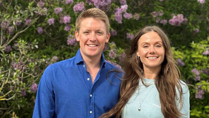 The Duke of Westminster with wife-to-be Olivia Henson (Image: Handout)