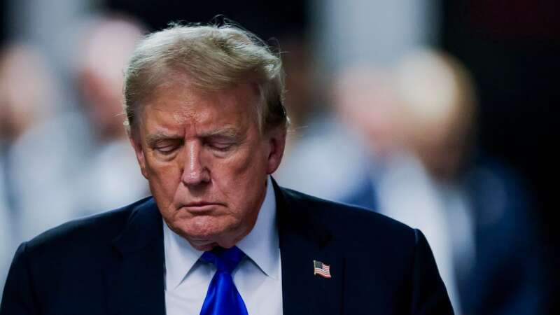 Trump departs the courtroom after being found guilty on all 34 counts in his hush money trial (Image: Getty Images)