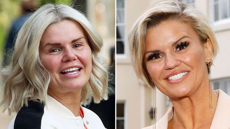 Kerry Katona sports new nose as she leaves Cheshire hair salon