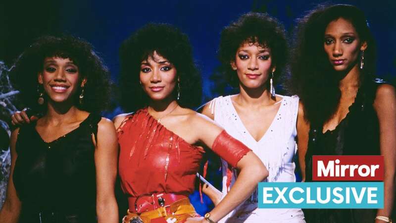 Sister Sledge: Kathy, Joni, Kim and Debbie, in 1985 (Image: Getty Images)