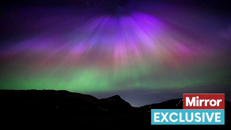 The Northern Lights may not be as visible tonight as many had hoped (Image: PA)