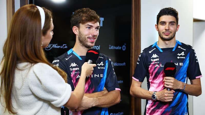 Alpine drivers Pierre Gasly and Esteban Ocon (Image: Formula 1 via Getty Images)