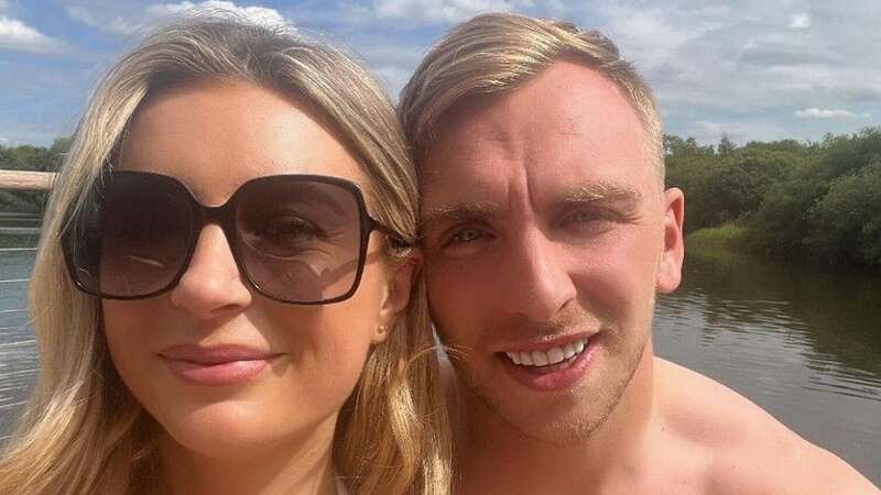 Jarrod Bowen and Dani Dyer on holiday